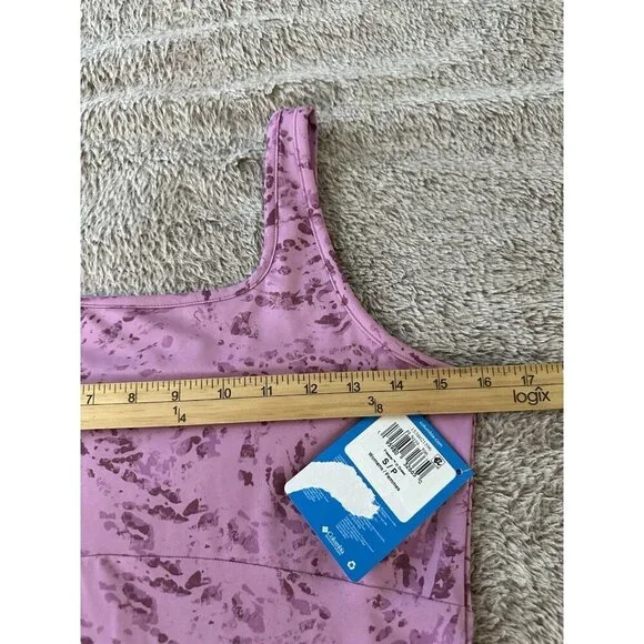 NWT Columbia PFG Freezer III  Women's Dress Coral Beachy Purple  UPF Stretch - Picture 7 of 16